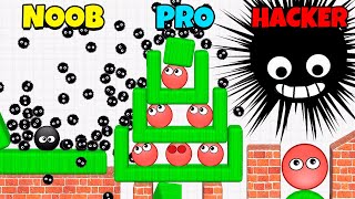 NOOB vs PRO vs HACKER - Hide Ball screenshot 4