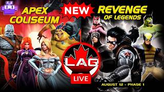 🔴🆕 Revenge of Legends & Apex Coliseum! Week 2 ROL & Emma Frost Final Boss! Twitch Drops ON! - MCOC