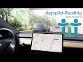 Autopilot-Roadtrip im Tesla Model 3: Gut und noch ausbaufähig