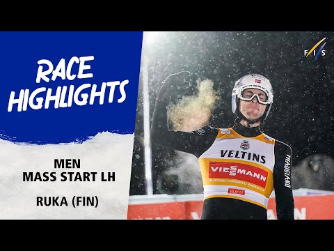 Highlights Men's Mass Start Ruka 2023 | FIS Nordic Combined World Cup 23-24