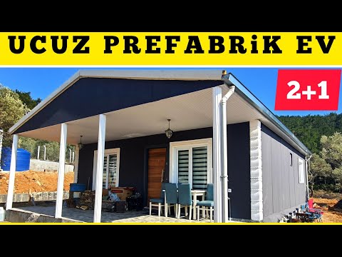 Prefabrik Ev Turu | 70 m² FİYAT | NET MALİYET (GENİŞ 2+1 MODEL) @prefabrik