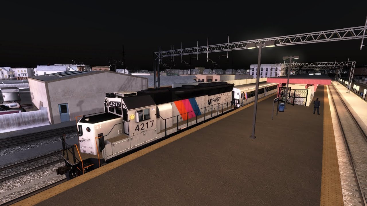Railworks: NJT 4379 LB - BH 4217 - YouTube