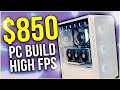 The BEST 1440p "NO LAG" $850 Gaming PC Build in 2023⚡