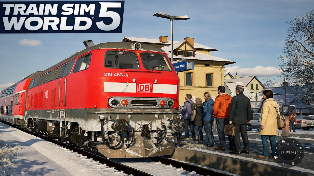 RB 88 (23315) De Aschaffenburg Hbf A Sulzbach BR 218 - TSW5