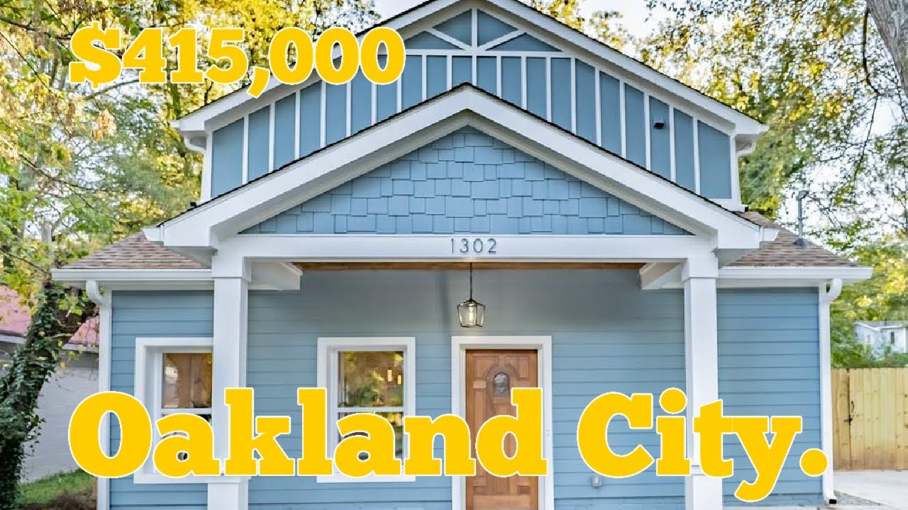 NEW CONSTRUCTION HOME FOR SALE IN OAKLAND CITY, ATLANTA Atlanta Homes