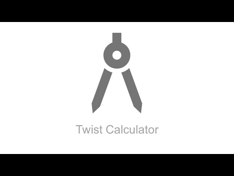 Gear Calculator App Twist Calculation 