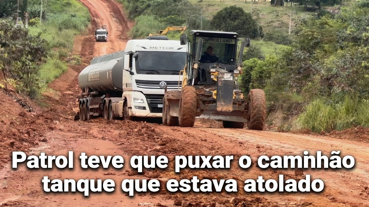 ￼ PATROL PRECISOU PUXAR O CAMINHÃO TANQUE