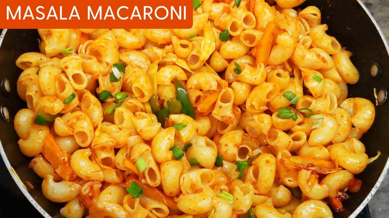 Pasta Recipe | Indian Style Macaroni Pasta Recipe | Macaroni Recipe | Sanaf's Kitchen