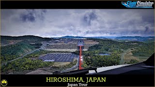 Flight Simulator 2023 | 4K HIGH GRAPHICS | INSANE Landing in Hiroshima | PMDG 737