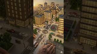 Mini Construction Site to City Block #design #miniature #lego #craft #diy #desginer #art #diorama