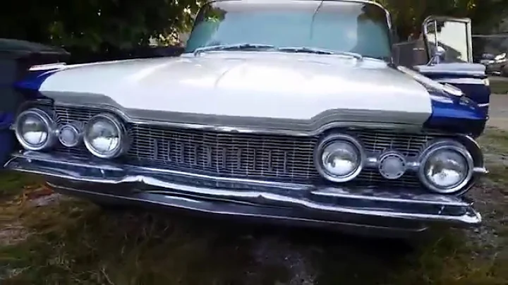 Custom paint pearl white on a 1959 Oldsmobile super 88