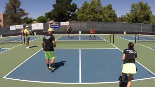 2017 Paso Robles PIckleball Classic MXD 5.0 Final Game 1 Bucher/Bucher vs. Fawaz/McFall