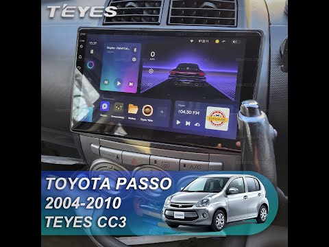 Teyes CC3: Toyota Passo 2009.  Обзор установки магнитолы