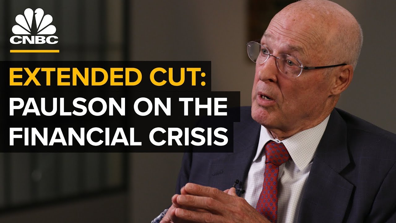 Download Former Treasury Sec. Paulson On The 2008 Crisis