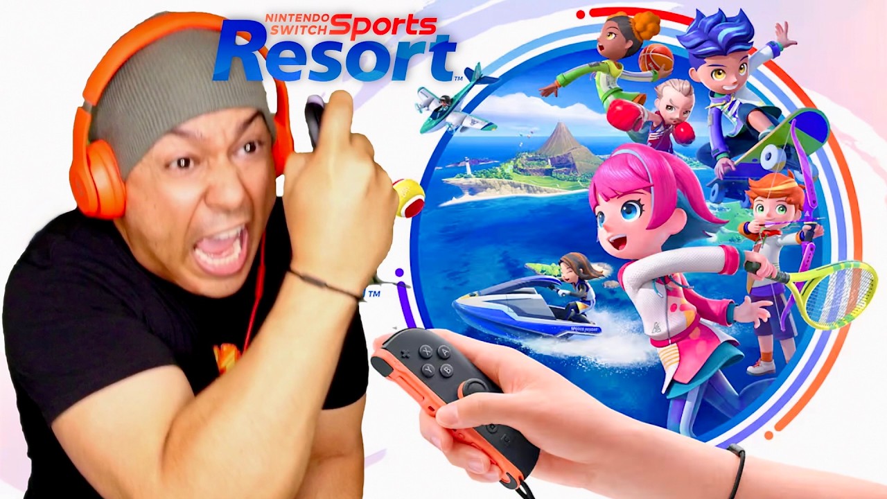 NINTENDO SWITCH SPORTS RESORTS IS HERE!! LET'S PLAY EVERYTHING!!