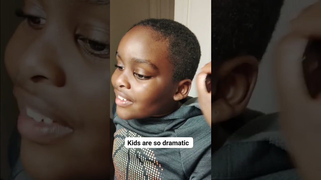 Dramatic Kids 😂😂 Why y'all nephew like this 😂😂