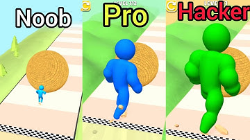 NOOB VS PRO VS HACKER - RESCUE PUSH 3D