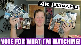SUBSCRIBERS CHOOSE WHAT MOVIES I'M WATCHING!!! Which 4ks Will Win?
