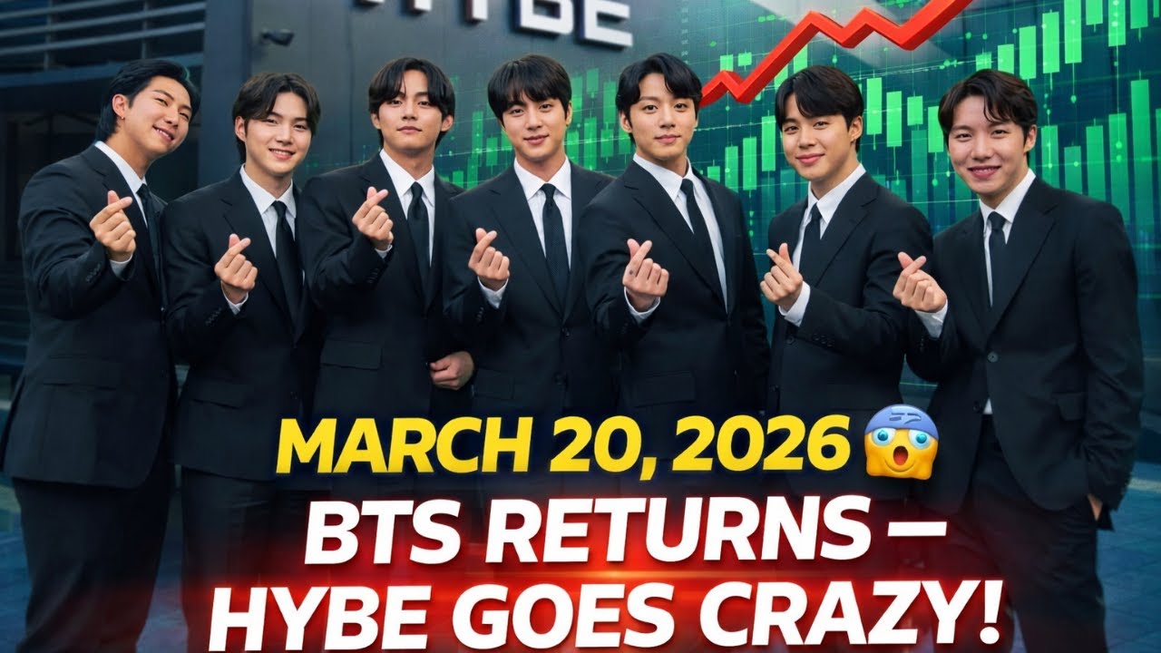 ОФИЦИАЛЬНО! Возвращение BTS 20 МАРТА 2026 ГОДА 😱 Акции HYBE мгновенно взлетят!
