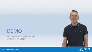 Episode #249 - List all the Sites of a tenant via Microsoft Graph