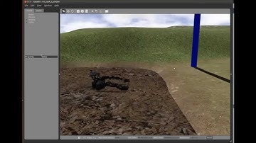 DARPA Robotics Challenge: Atlas crawls through mud pit