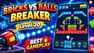 Bricks vs Balls Breaker LIVE 🔴 | Level 20 Gameplay | Can I Beat This Level? 🎮 screenshot 1