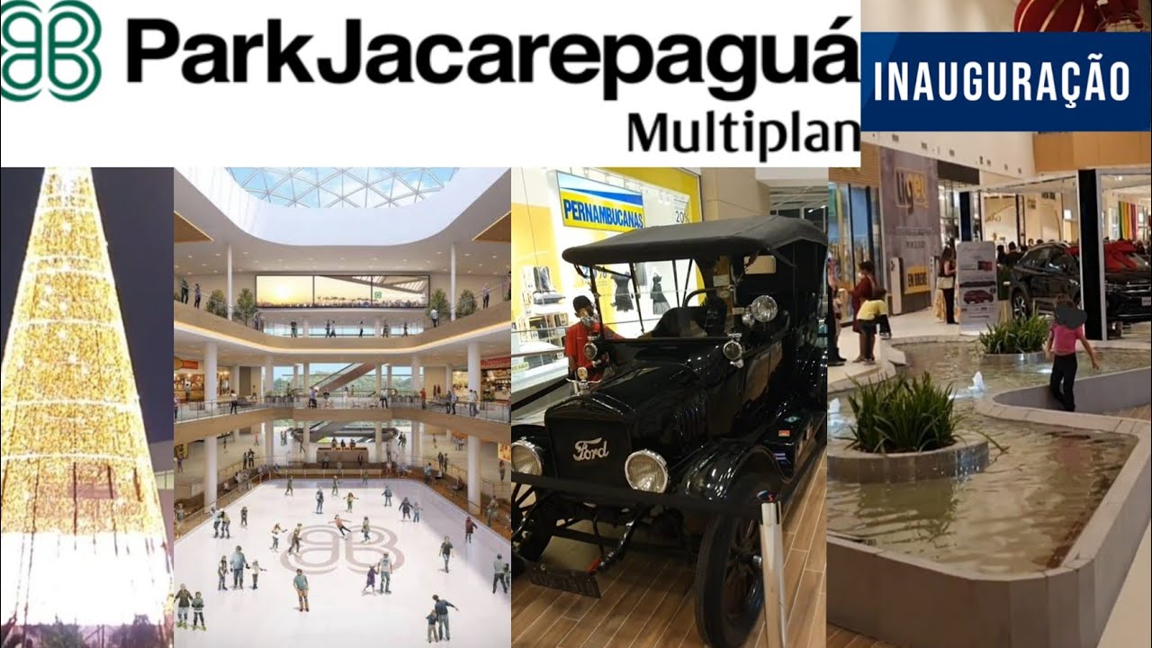 SHOPPING PARK JACAREPAGUÁ - Inauguração - YouTube