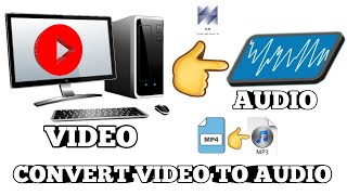 How to convert video audio mp4 mp3
