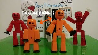 The Clone Machine 2 | Stop Motion | #stikbot