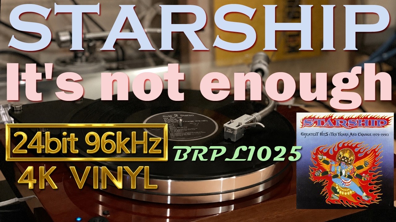 Vinyl/Hi-Res] Starship It's Not Enough vinyl Greatest Hits (1979