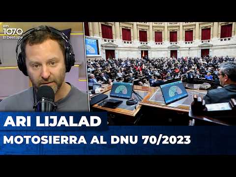 MOTOSIERRA AL DNU 70/2023 | El editorial de Ari Lijalad