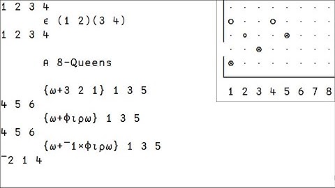 Depth-first search in APL