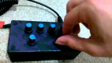 Analog Ordnance Drone machine + VCF