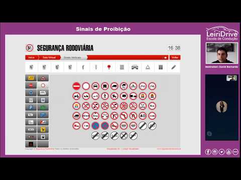 Vídeo: Qual é a forma de um sinal de zona proibida?