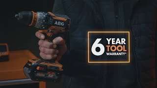 When We Say They Last, WE MEAN IT! 6+3 Year Warranty From AEG Powertools