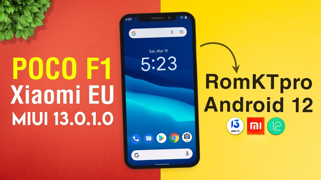 Xiaomi EU MIUI 13.0.1.0 for Poco F1 (RomKTpro) Android 12 | MIUI 13 ...