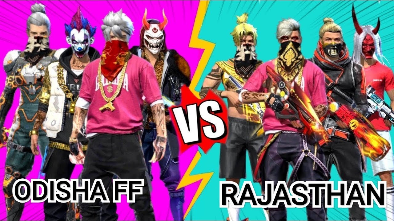 ODISHA FF 🆚 RAJASTHAN 4VS4 ODIA FREE FIRE CUSTOM MATCH