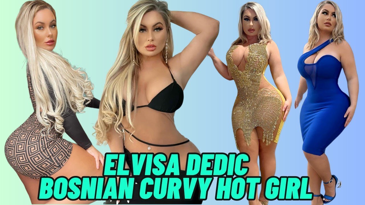Elvisa Dedic Bosnian Beauty Plussize Fashion Model, Insta Curvy