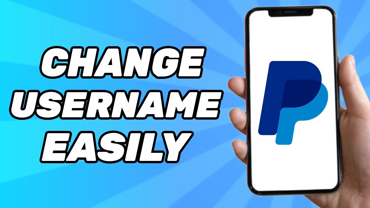 how-to-change-paypal-username-easy-guide-2025-youtube