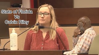 State of Florida vs. Calvin Riley Sr.: Trial Drama Unfolds (trial day 1)