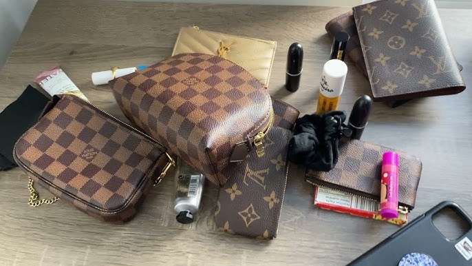 SOLD/LAYAWAY💕 Louis Vuitton Damier Ebene Cosmetic Pouch GM. Made in  France. No inclusions ❤️