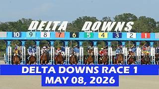 Delta Downs Race 1 - 08 May, 2026 - Replay - Horse Race