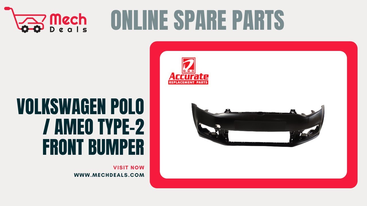 Volkswagen Polo Type2 Front Bumper VWDPO2FB Buy Online MechDeals