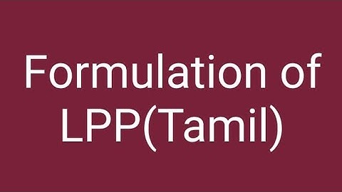 Linear programming problem |operation research |BBA, BCA, B. Sc(IT), B. Sc (C. S) B. Sc (maths)