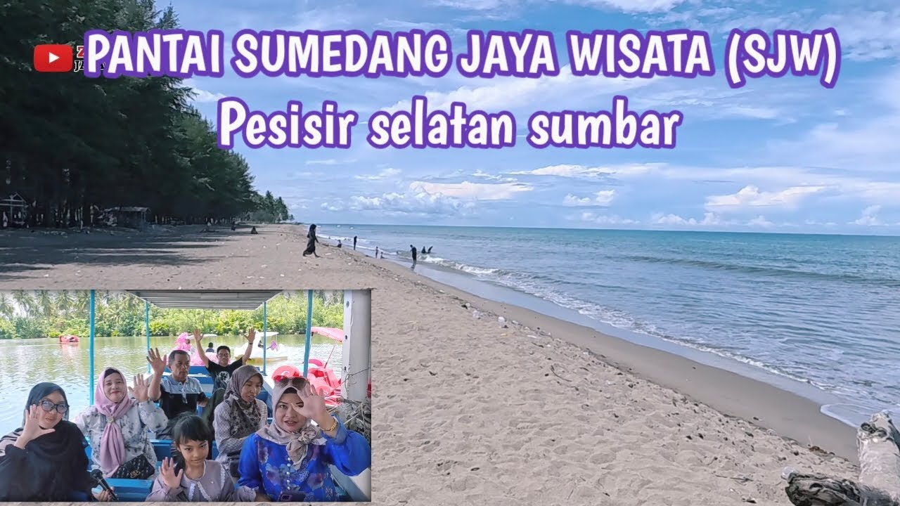 WISATA SUMATRA BARAT PANTAI SJW PESISIR SELATAN PADANG SUMBAR