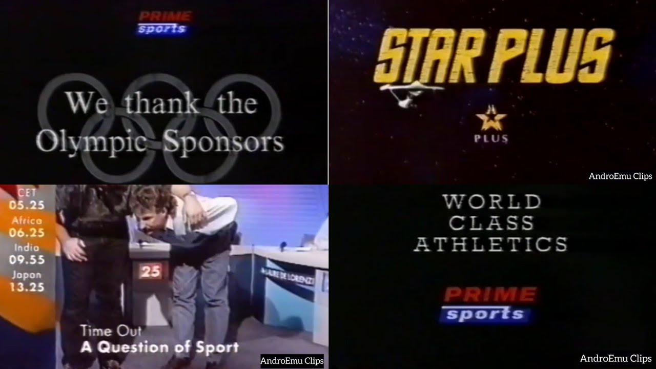 Star TV Prime Sports 1995 (Old Star Sports/Fox Sports/衛視體育台) Long AD Breaks/Continuity