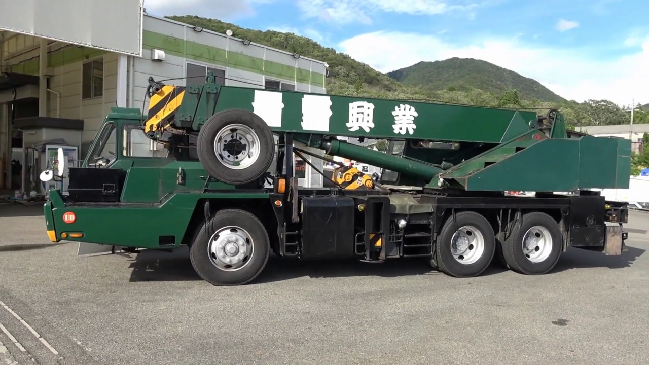 超希少 タダノ Tl 250er 25t吊り 3段ショート トラッククレーン 外装と下回り Youtube