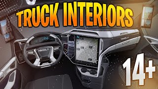 15  BEST INTERIOR MODS for Modernization of ETS2 Truck Interiors