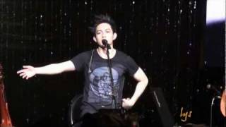 20111022 林宥嘉 福州 紅牛不插電 9 感謝+感同身受