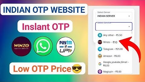 OTP Indian Bypass trick | otp Indian I